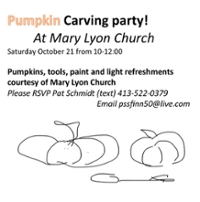 Pumpkin Carving & Painting (please RSVP)