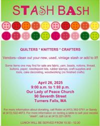 Stash Bash - crafts tag sale