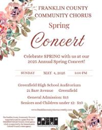 Annual Spring Concert of Franklin County Community Chorus