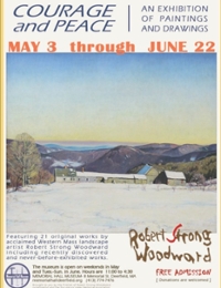 Courage and Peace - Art Exhibit of Robert Strong Woodward 