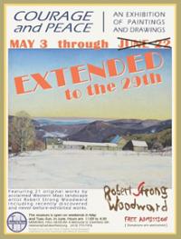 Courage and Peace - Art Exhibit of Robert Strong Woodward- Extended til 6/29