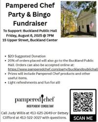 Pampered Chef Party & Bingo Fundraiser