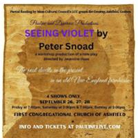 'Seeing Violet' a play by Peter Snoad
