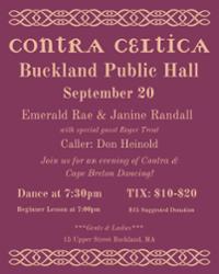 Contra Celtica dance