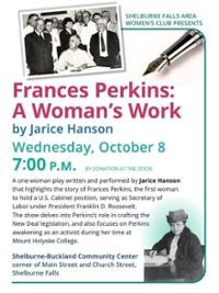 Frances Perkins: A Woman's Work