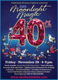 Moonlight Magic in Shelburne Falls