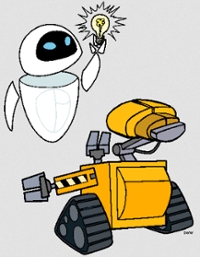 WALL-E Movie Pothole Pictures