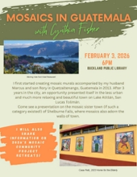 Mosaics in Guatemala with Cynthia Fisher