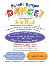Benefit Reggae Dance - music of Root Fiyah