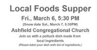 Local Foods Supper
