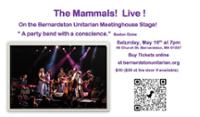 Concert - The Mammals - Bernardston Unitarian Meeting House