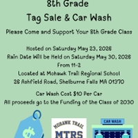 8th Grade TAG SALE & CAR WASH