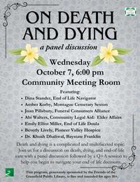 On Death and Dying: a Panel Discussion