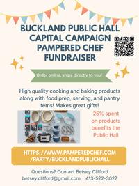 Buckland Public Hall Pampered Chef Fundraiser