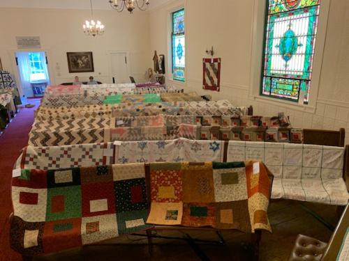 2022 Quilt Show looking to southwest - photo by Cyndie Stetson